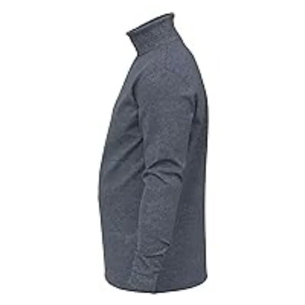 Maks Mens Casual Cotton Turtleneck Pullover Sweater Interlock Knit Combed Size S - Picture 2 of 6